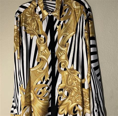 versace sweatshirt baroque|versace silk shirt price.